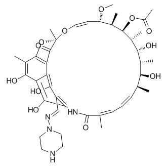 3-[(1-Piperazinylimino)methyl]rifamycin