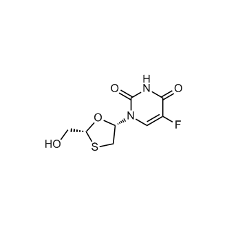 5-Fluoro-1-[(2R,5S)-2-(hydroxymethyl)-1,3-oxathiolan-5-yl]-2,4(1H,3H)-pyrimidinedione