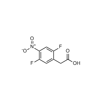 2,5-Difluoro-4-nitrobenzeneacetic acid