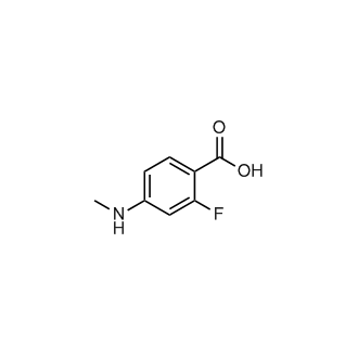 2-Fluoro-4-(methylamino)benzoic acid