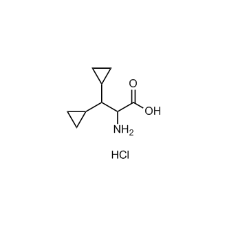 2-Amino-3,3-dicyclopropylpropanoic acid hydrochloride