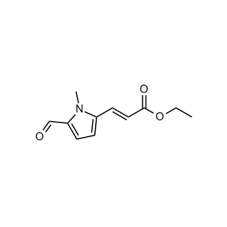 Ethyl (2E)-3-(5-formyl-1-methyl-1H-pyrrol-2-yl)-2-propenoate