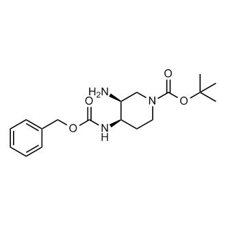 1,1-Dimethylethyl (3S,4R)-3-amino-4-[[(phenylmethoxy)carbonyl]amino]-1-piperidinecarboxylate
