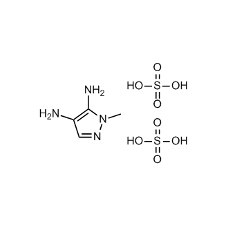 1-Methyl-1H-pyrazole-4,5-diamine bis(sulfate)
