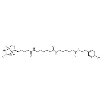 (3aS,4S,6aR)-Hexahydro-N-[6-[[6-[[2-(4-hydroxyphenyl)ethyl]amino]-6-oxohexyl]amino]-6-oxohexyl]-2-oxo-1H-thieno[3,4-d]imidazole-4-pentanamide