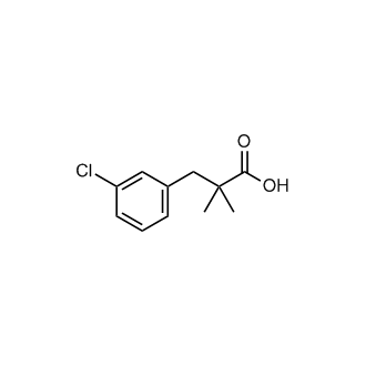 3-Chloro-α,α-dimethylbenzenepropanoic acid