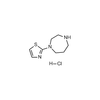 2-(1,4-Diazepan-1-yl)thiazole hydrochloride