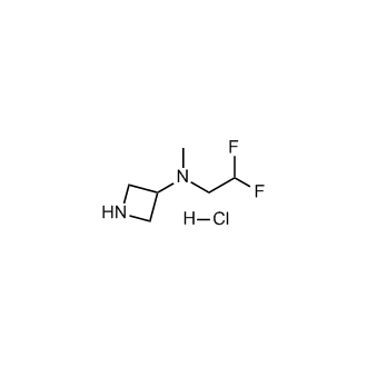 N-(2,2-Difluoroethyl)-N-methylazetidin-3-amine hydrochloride