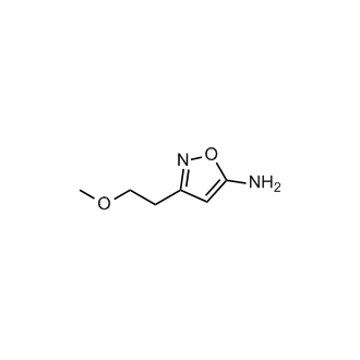 3-(2-Methoxyethyl)isoxazol-5-amine