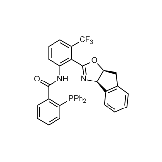 N-(2-((3aR,8aS)-8,8a-Dihydro-3aH-indeno[1,2-d]oxazol-2-yl)-3-(trifluoromethyl)phenyl)-2-(diphenylphosphino)benzamide