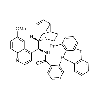2-[Bis[2-(1-methylethyl)phenyl]phosphino]-N-[(9R)-6′-methoxycinchonan-9-yl]benzamide