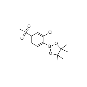 1,3,2-Dioxaborolane, 2-[2-chloro-4-(methylsulfonyl)phenyl]-4,4,5,5-tetramethyl-