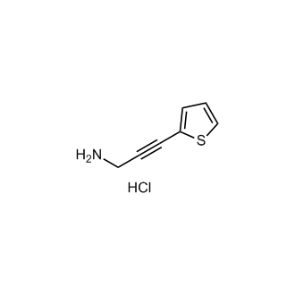 3-(Thiophen-2-yl)prop-2-yn-1-amine hydrochloride