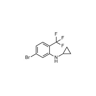 5-Bromo-N-cyclopropyl-2-(trifluoromethyl)aniline