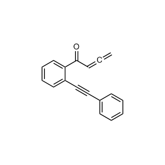 1-[2-(2-Phenylethynyl)phenyl]-2,3-butadien-1-one
