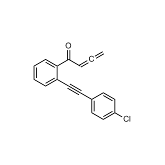 1-[2-[2-(4-Chlorophenyl)ethynyl]phenyl]-2,3-butadien-1-one
