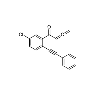 1-[5-Chloro-2-(2-phenylethynyl)phenyl]-2,3-butadien-1-one