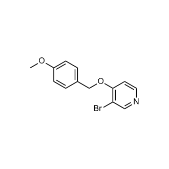3-Bromo-4-[(4-methoxyphenyl)methoxy]pyridine