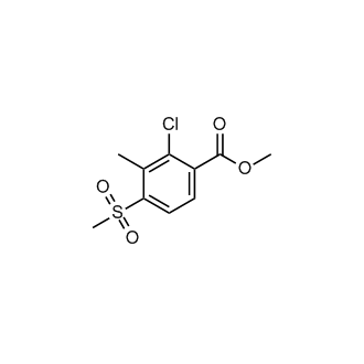 Methyl 2-chloro-3-methyl-4-(methylsulfonyl)benzoate