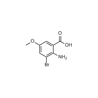2-Amino-3-bromo-5-methoxybenzoic acid