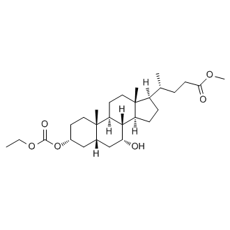 Methyl (R)-4-((3R,5R,7R,8R,9S,10S,13R,14S,17R)-3-((ethoxycarbonyl)oxy)-7-hydroxy-10,13-dimethylhexadecahydro-1H-cyclopenta[a]phenanthren-17-yl)pentanoate