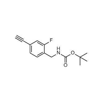 tert-Butyl (4-ethynyl-2-fluorobenzyl)carbamate