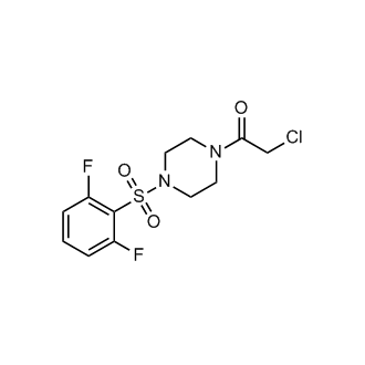 2-Chloro-1-[4-[(2,6-difluorophenyl)sulfonyl]-1-piperazinyl]ethanone