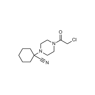 1-[4-(2-Chloroacetyl)-1-piperazinyl]cyclohexanecarbonitrile