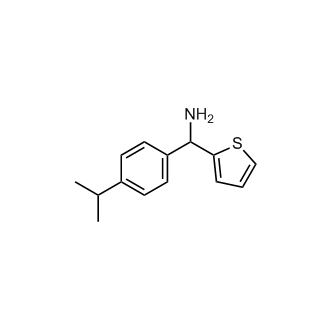 α-[4-(1-Methylethyl)phenyl]-2-thiophenemethanamine