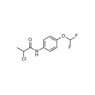 2-Chloro-N-[4-(difluoromethoxy)phenyl]propanamide