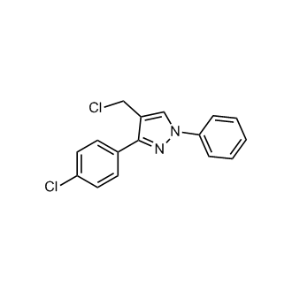 4-(Chloromethyl)-3-(4-chlorophenyl)-1-phenyl-1H-pyrazole