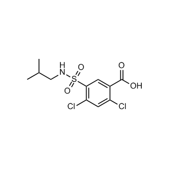 2,4-Dichloro-5-[[(2-methylpropyl)amino]sulfonyl]benzoic acid