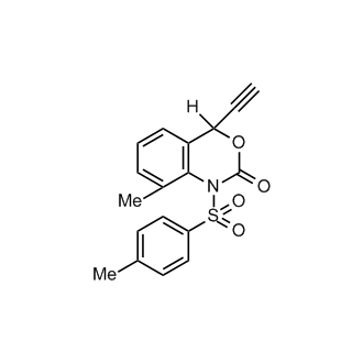 4-Ethynyl-1,4-dihydro-8-methyl-1-[(4-methylphenyl)sulfonyl]-2H-3,1-benzoxazin-2-one