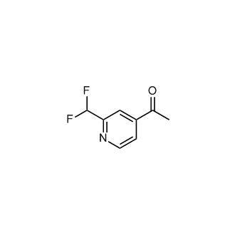 1-[2-(Difluoromethyl)-4-pyridinyl]ethanone