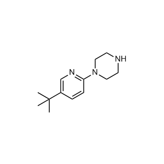 1-[5-(1,1-Dimethylethyl)-2-pyridinyl]piperazine