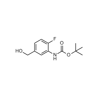 tert-Butyl (2-fluoro-5-(hydroxymethyl)phenyl)carbamate