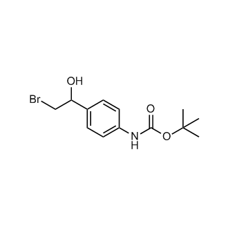 1,1-Dimethylethyl N-[4-(2-bromo-1-hydroxyethyl)phenyl]carbamate