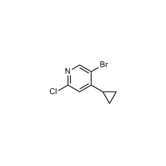 5-Bromo-2-chloro-4-cyclopropylpyridine