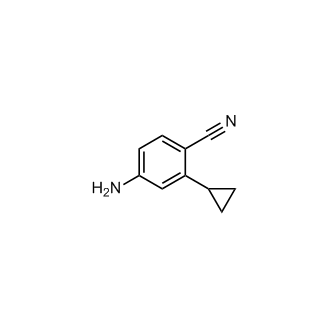 4-Amino-2-cyclopropylbenzonitrile