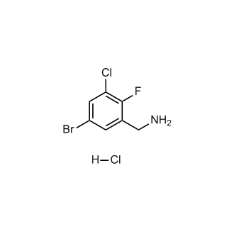 (5-Bromo-3-chloro-2-fluorophenyl)methanamine hydrochloride