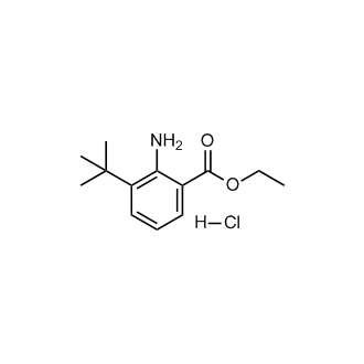 Ethyl 2-amino-3-(tert-butyl)benzoate hydrochloride