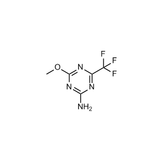 4-Methoxy-6-(trifluoromethyl)-1,3,5-triazin-2-amine