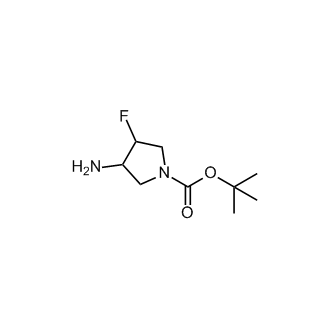 1,1-Dimethylethyl 3-amino-4-fluoro-1-pyrrolidinecarboxylate