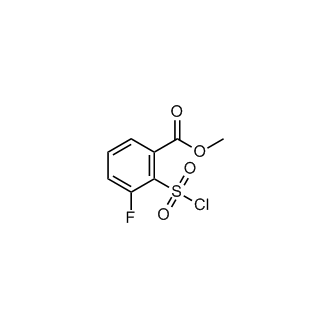 Methyl 2-(chlorosulfonyl)-3-fluorobenzoate