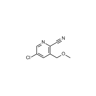 5-Chloro-3-(methoxymethyl)picolinonitrile