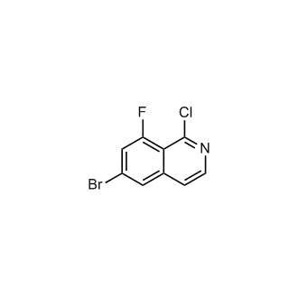 6-Bromo-1-chloro-8-fluoroisoquinoline