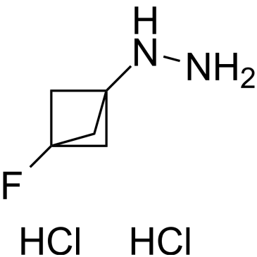 (3-Fluorobicyclo[1.1.1]pentan-1-yl)hydrazine dihydrochloride
