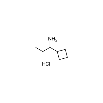 1-Cyclobutylpropan-1-amine (hydrochloride)