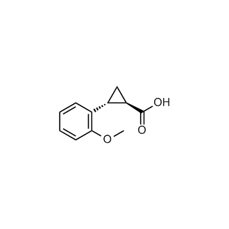 rel-(1R,2R)-2-(2-Methoxyphenyl)cyclopropanecarboxylic acid