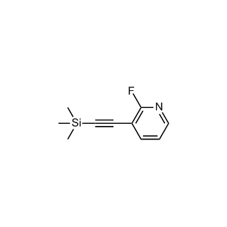 2-Fluoro-3-((trimethylsilyl)ethynyl)pyridine
